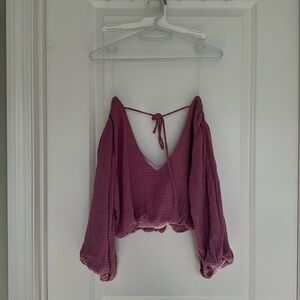 Reallly cute XS lush crop top